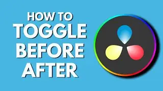How To Toggle Before and After Color Grading in Davinci Resolve | Quick | Davinci Resolve Tutorial
