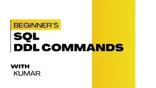 SQL DDL commands | Practical Tips and Tricks