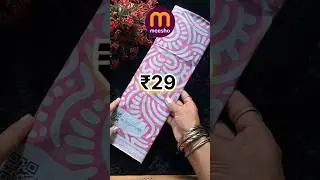 Got this parcel at ₹29 From meesho 🫰Daily Unboxing Day -7 