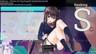 Theme for Psychopath Justice [Justiced]+HD S RANK