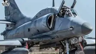 Aviones A 4AR Fightinghawk custodiaron la cumbre del Mercosur
