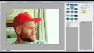 Adobe Photoshop работа с фильтром аппликация, акварель. work with the filter pack, watercolor.