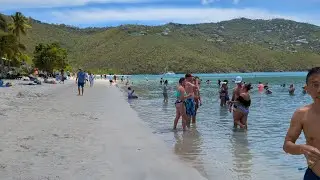 Beach Walk at Magens Bay US Virgin Islands - May 2023 #beachwalk #usvi