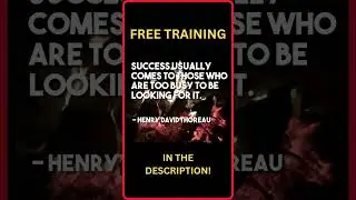 Motivational Quotes -  Success Usually Comes To Those Who Are Too Busy To Be Looking For It; #shorts