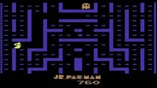 Jr. Pac-Man (Atari 2600, 1987)