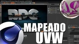 CINEMA 4D | Mapeado UVW | Texturizar Objetos | RPG  Lanzacohetes |  MOTIONART3D & Ballasvago