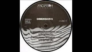 Dimension 5 - Utopia (Remix 4)   1991