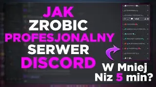 HOW TO MAKE A PROFESSIONAL DISCORD SERVER IN LESS THAN 5 MINUTES? 😱😍 | DISCORD GUIDE 2024