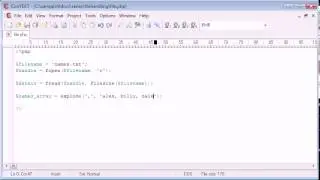 80   The explode Function with File Handling Example   PHP Tutorials