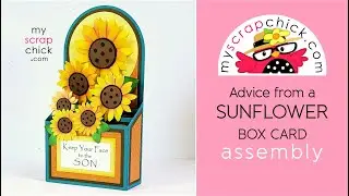Advice from a Sunflower Box Card Tutorial