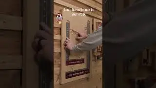 Last chance to order the Stainless Steel Precision Woodworking Squares