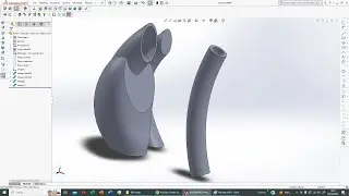Solidworks: Sweep in Estrusione (024)