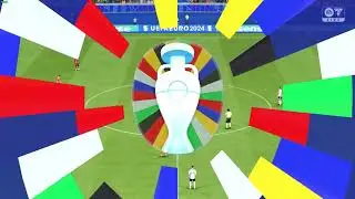 Euro 2024 Final Spanyol Vs Inggris Highlights Simulasi FC 24