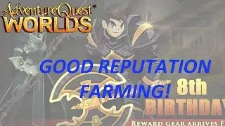 AQW: Good reputation farming FAST (Archpaladin Farming)