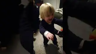 Cumhall's first steps. In Our Sights - Fighting Blindness
