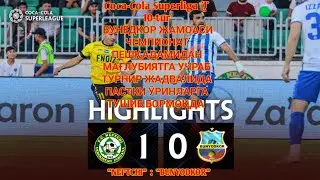 NEFTCHI 1:0 BUNYODKOR. Coca-Cola Superliga | 10-tur БУНЁДКОР Чемпионат пешқадамига мағлуб бўлди