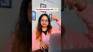 Fundamentals of CSS 🔥 