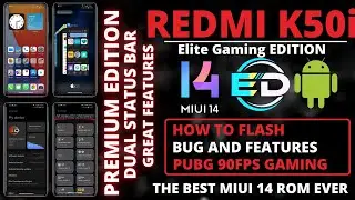 Elite Rom V14.0.1.0 For REDMI K50i ( PREMIUM ROM )