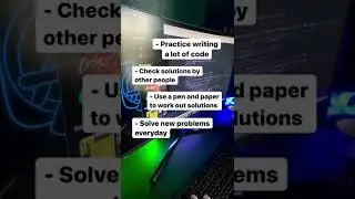 5 best tips for building logic skills in programming.  #shorts #youtubeshorts