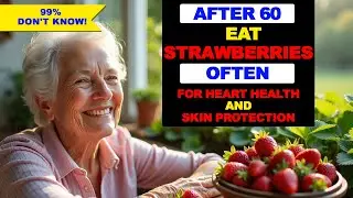 After 60, Eat Strawberries – For Heart Health and Skin Protection #healthyaging #seniorhealth