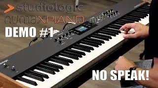 Studiologic Numa X Piano Demo #1 by Paolo Principi (no speak!)