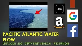Pacific Atlantic Water Flow | LeetCode 417 | Detailed Explanation