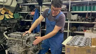 Увеличиваем объем турбо мотора VOLVO 850 c 2,0 до 2,5.