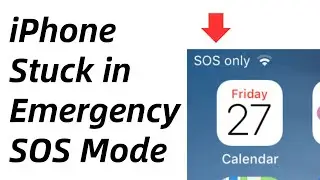 Is your iPhone Stuck in Emergency SOS Mode? 10 Easy Ways to Get Regular Service Back