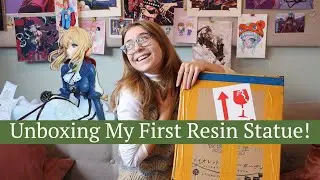 Let's Unbox Prism Studio's Violet Evergarden Resin Statue!