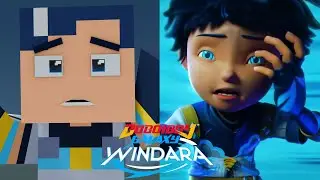Boboiboy Coba Kawal Kuasa Beliung! 🌪️(Windara Minecraft Animation)