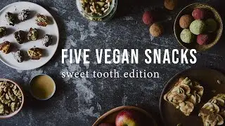 5 SWEET VEGAN SNACKS | Good Eatings