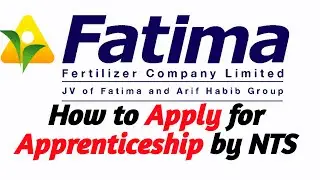 How to Apply on NTS fatima fertilizer company apprenticeship? benefits and job of apprentice in pak