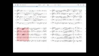 TMNT Sewer Surfin' Arranged For Brass Quintet