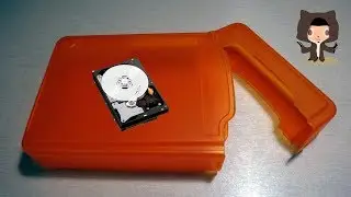 Прозрачный кейс для жесткого диска - Защита HDD