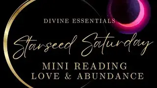 🧿 Starseed Saturday Mini Reading ♡