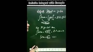 Definite Integral with Example