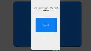 CSS Card Animation Effect |  