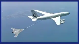 X-47B дозаправка в воздухе