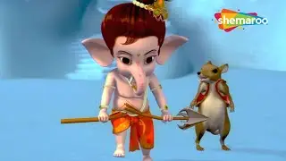 బాల గణేష్ బాణం ఎందుకు బద్దలు కొట్టాడు? | Bal Ganesh Ki Kahaniyaan In 3D Part - 56