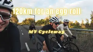 M7 Cycleway - We rode 120km for an egg roll