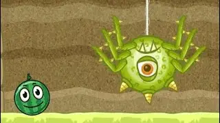 Красный шарик 5 уровни 196-208 и Босс Паук. Прохождение Red Ball 6. Игра красный шарик