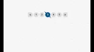 Pagination Bootstrap Design Using Html Css and Bootstrap
