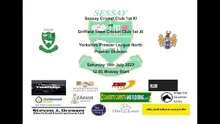 Sessay Cricket Club 1st XI vs Driffield Town Cricket Club 1st XI
