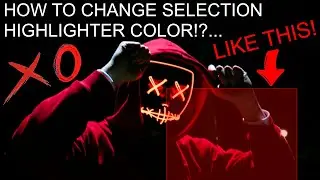 How To Change Mouse Selection Highlighter Color & How To Make It Transparent! 2025! (Windows 11)