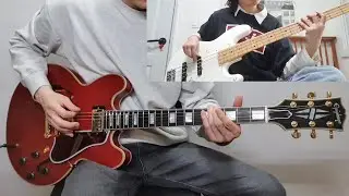 Oasis - Champagne Supernova (2005 Manchester Live Version), Guitar/Bass/Vocal Cover (feat. Yoon)