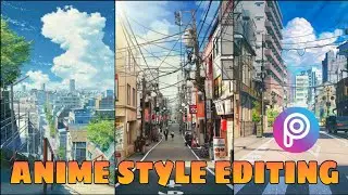 Anime Style Editing || Picsart Tutorial || Manga Style