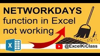 How to Calculate Working Days in Excel & Exclude ANY Days you WANT (weekends too)
