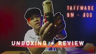 UNBOXING + REVIEW MIC BM800 MURAH -  MIC PARA YOUTUBER [TAFFWARE BM800 PEMULA]
