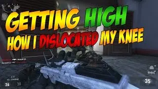 Getting High With A Dislocated Knee! (AW)