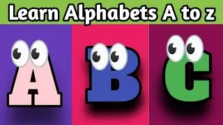 let's learn Alphabets A to z | Alphabets A to z #Abc #cartoons #lucas